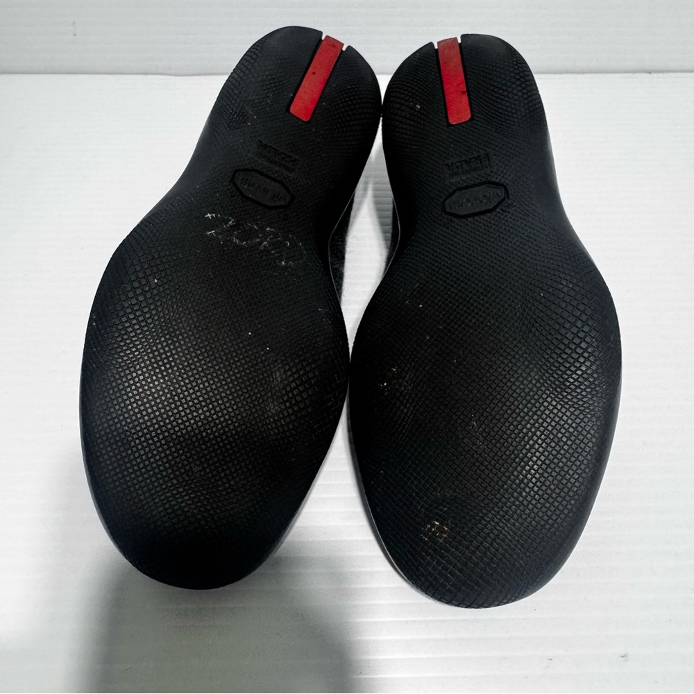 Prada Gray Wool Loafers Casual Shoes Size 36 - Picture 12 of 16
